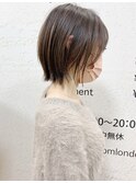 【morio】札幌ボブ　大人かわいい外ハネレイヤーボブ くびれヘア
