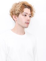 ルックグッドストア(LOOK GOOD STORE)&nbsp;束感ショートマッシュパーマウルフ波巻きハイライト154