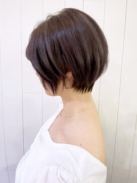 アイティーバイアルバム 下北沢店(IT by ALBUM) ショートミニ_ショコラベージュボブルフベビーバング_ba340041