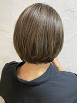 ルーツヘアーガーデン(Roots hair garden) #ハイライト#ベージュカラー#ボブ#summer