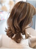 HARBORS鎌倉/大人かわいい/インナーハイライト/大人巻きo