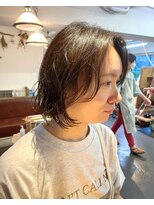 ポタム 東中野(potamu)&nbsp;ボブにパーマ