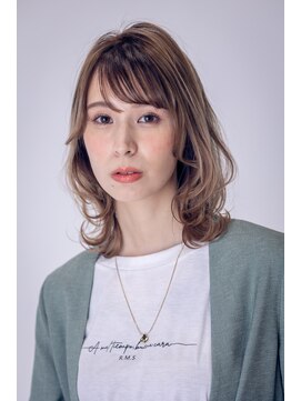 スノードロップ 高円寺店(Snowdrop) 前髪/マチルダボブ/ピンクベージュ/インナーグレージュ/高円寺