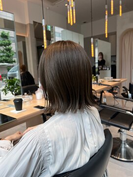 ガリカ 横浜(Gallica) 【後藤嵩広】ナチュラルな切りっぱなしボブ