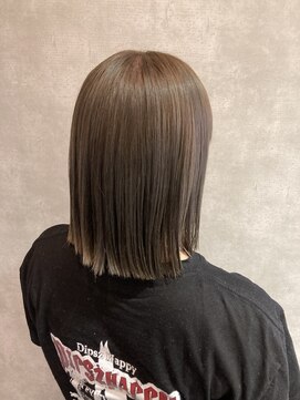 ヘアースペースブルームエア HAIR SPACE BLOOM Ea 【三国/グレージュカラー】髪質改善・白髪ぼかしも人気♪