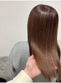 髪質改善ストレート