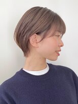 ゴーズゴードットビー 吉祥寺(go s go .b)&nbsp;マッシュショート/ミルクティーベージュ/吉祥寺/イルミナカラー