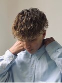 スペインカール メンズパーマ  ショートハーパー ラルフカール