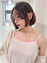 ロンド メリー 大宮(Lond merry)&nbsp;顔周り/前髪カット×韓国風レイヤーカット×ボブ[ボブ]