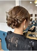 ヘアセット/ヘアアレンジ/ヘアメイク/ハーフアップ/前髪カット
