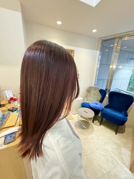 パラゴ(PARAGO.) 《緑橋/城東区/女性サロン》ピンク×ストレート