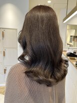 アース 川崎店(HAIR&MAKE EARTH)&nbsp;透明感オリーブブラウン