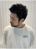 【スパイキーショート×ツイストパーマ】［東中野］［落合］