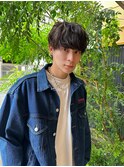 王道鉄板ソフトスパイラルツーブロマッシュ
