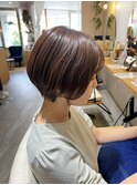 《緑橋/城東区/女性サロン》丸みショート♪