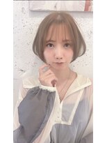 ピース トウキョウ(PEACE TOKYO) ショートパーマショートカット前髪あり前髪なし20代30代40代