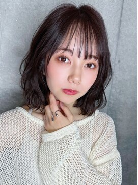 クーエフー(coo et fuu) 10代20代30代/無造作ミディアム波パーマ