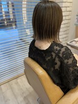 アドラーブル けやき通り店(adorable)&nbsp;20代30代40代外ハネボブハイライト立体感ブリーチ透明感