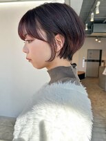 シオン(shion)&nbsp;メルティカラーフェザーショート似合わせカット_ba490411