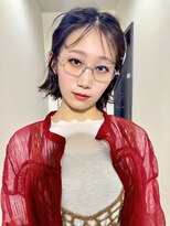 ナービス(NARVIS)&nbsp;外はねミディ/デザインカット/ナチュラルブラウン