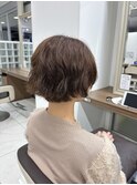 ショートボブパーマ