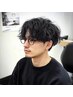 【メンズ限定】メンズカット＋パーマ＋眉カットサービス￥11000