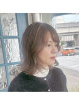 ジジ ヘアワークス(gigi hair works) highlight  milk tea    hide
