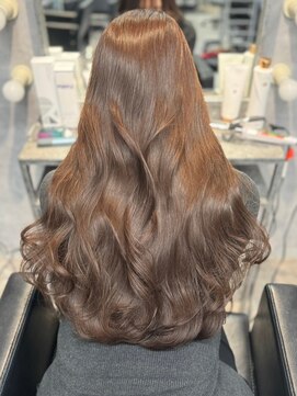 ロイオブジゼル(roi of GiseL) ケアブリーチ メルティカラー ショコラベージュ 韓国風ヘア