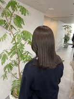 クム 横浜(qumu)&nbsp;【qumu】オリーブベージュ×ミディアム