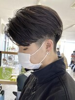 フィフス 大分(fifth)&nbsp;大分メンズナチュラルセンターパート緩めニュアンスパーマ