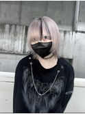 ホワイトグレージュ/デジタルパーマ/チェリーブラウン/渋谷