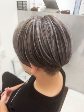 バース 梅田中崎町店(BIRTH) メンズハイライトバレイヤージュメッシュ