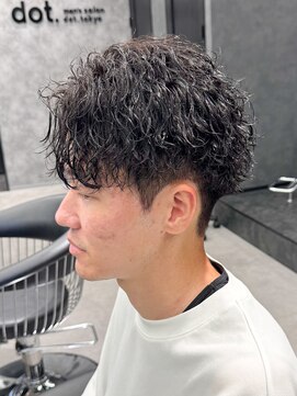 メンズ サロン ドット トウキョウ 町田店(men's salon dot. tokyo) ツイストスパイラルパーマ/センターパート