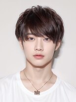 ランテルディ 渋谷(LANTERDIT)&nbsp;メンズ　マッシュ　シースルーバング　アッシュブラウン