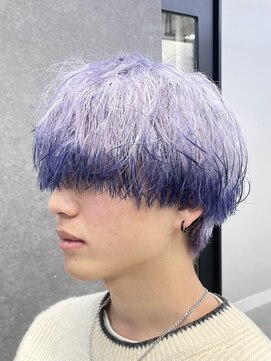 アイトーキョー 渋谷(AI TOKYO) シルバー/パープル/エンドカラー/マッシュ