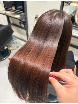 ニール(Neale.) 癖があまりない人にもおすすめ髪質改善縮毛矯正11.7