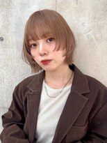 ガーデン 渋谷(GARDEN)&nbsp;ボブ　レイヤーボブ　フェイスレイヤー　暖色カラー