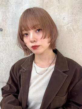 ガーデン 渋谷(GARDEN) ボブ　レイヤーボブ　フェイスレイヤー　暖色カラー