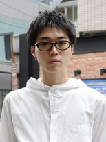 ネロ ヘアアンドライフストア 渋谷(NERO HAIR AND LIFESTORE)&nbsp;【 松井 隆人 】メンズ　スパイキーショート 刈り上げなし