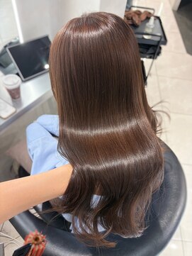 ユーフォリア 池袋東口駅前店(Euphoria) 【Euphoria MITSUKI】ほんのりピンクブラウン×ココアベージュ