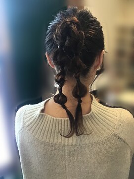 結婚式ヘアセット