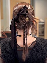 フォーエス(4S) カチモリヘア ~結婚式お呼ばれヘアアレンジ~