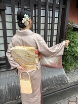 華かざり 京都 祇園四条 持込着付 お太鼓
