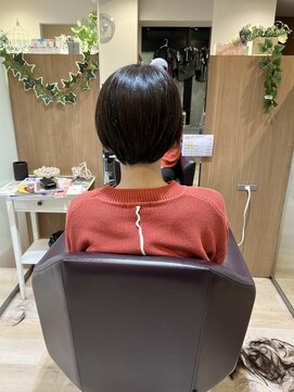 エル バイ ファースト(L by first) 【L by first】ばっさりミニマムボブ