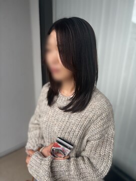 ロンド ヘアー(Rondo. Hair) 【髪質改善ストレート】×【レイヤーカット】"毎朝時短で楽に"