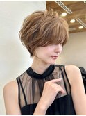<30.40.50代>大人似合わせショートx透明感カラー