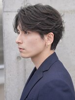 インブルーム(In Bloom)&nbsp;フェザーパーマ ビジネス 透明感カラー アッシュブラウン