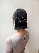 ユニ(yuni)&nbsp;ボブ　ヘアピンアレンジ