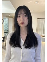 ビファイン 本店(Befine) 黒髪ストレートレイヤー