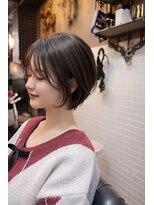 ニュートラル パブリック(neutral public) 大人かわいい柔らかショートボブ#ナチュラルボブ#レイヤーボブ